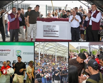 Renombran deportivo en honor al futbolista Edson Álvarez #regionmx 