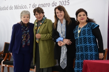 Delfina Gómez Álvarez firma convenio de colaboración para proteger el Bosque de Agua #regionmx